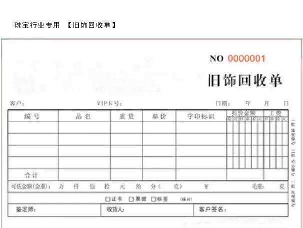 常见贵金属黄金回收或兑换过程中规范操作流程